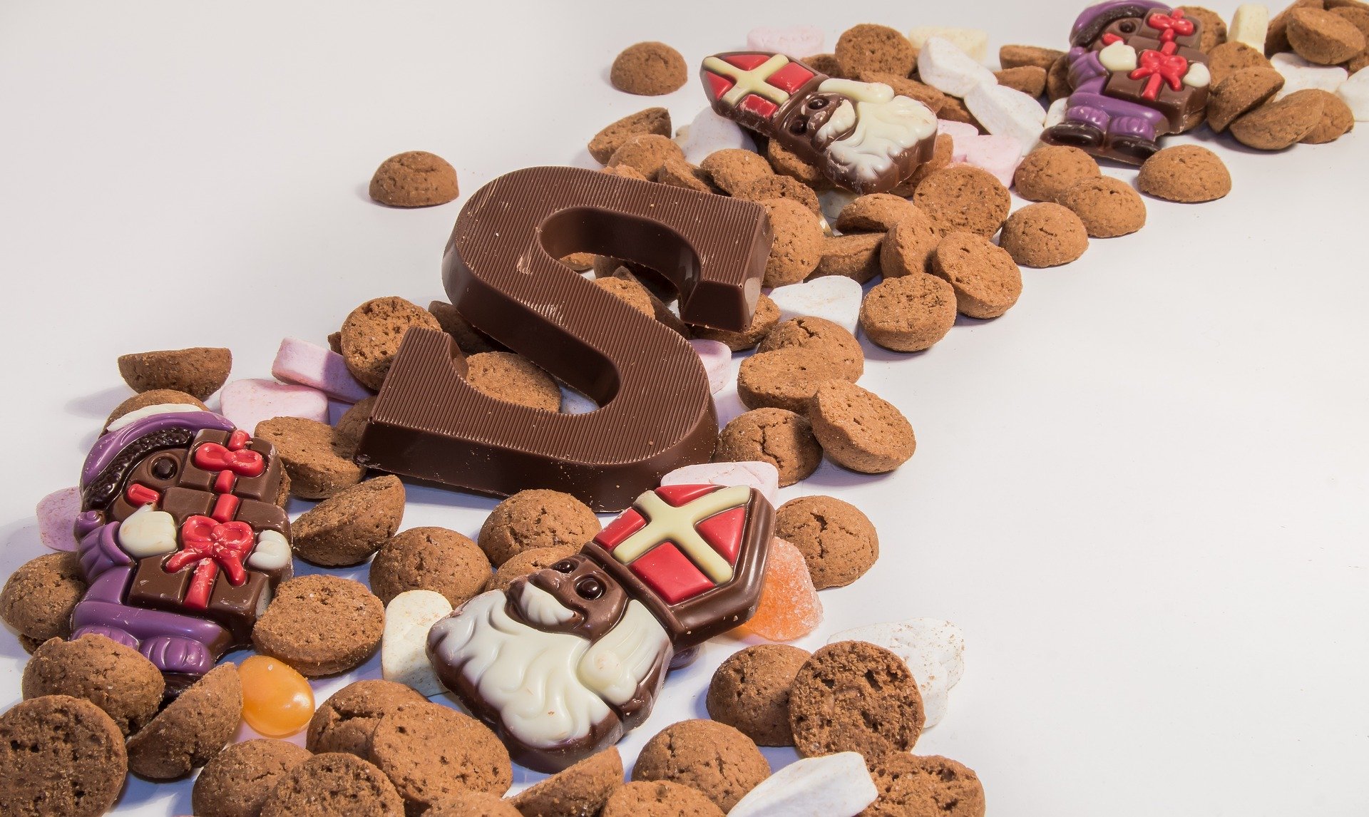 Sinterklaas chocoladeletter