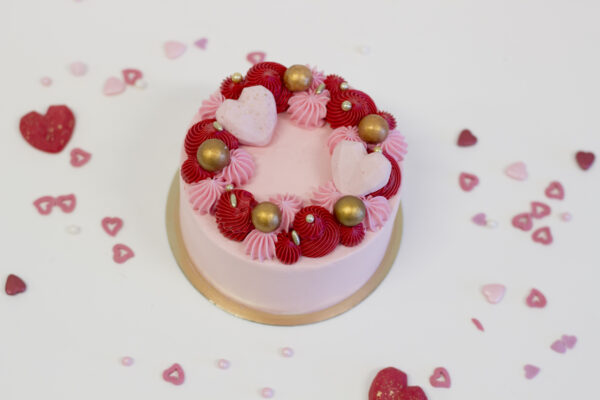 Valentijn mini taartje